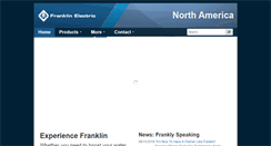 Desktop Screenshot of franklinwater.com